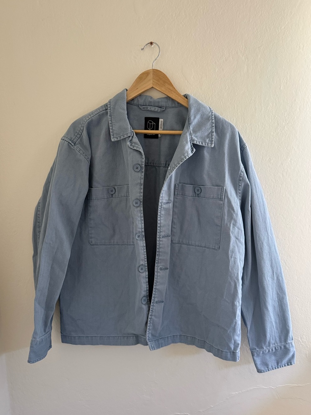 Light Blue Men's Workwear Jacket